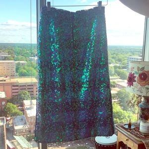 Maeve Sequined Skirt Anthropologie